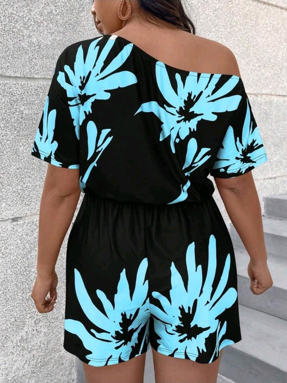 Plus Size Romper - Picture 3 of 6